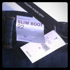 Lane Bryant 22 Straight fit jeans